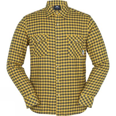 Camisa Mountain Equipment Classic Mountain Hombre - Amarillo - Chile VGU658397